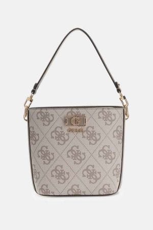 Bolso tipo bucket con logotipo Karnilla Guess