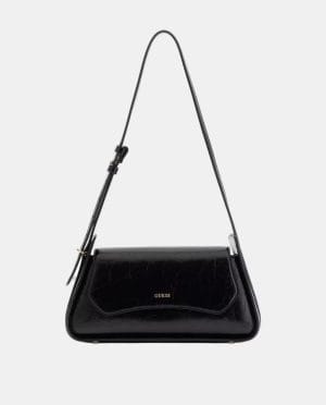 Bolso de hombro Xena negro Guess