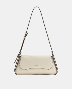 Bolso de hombro Xena blanco roto Guess