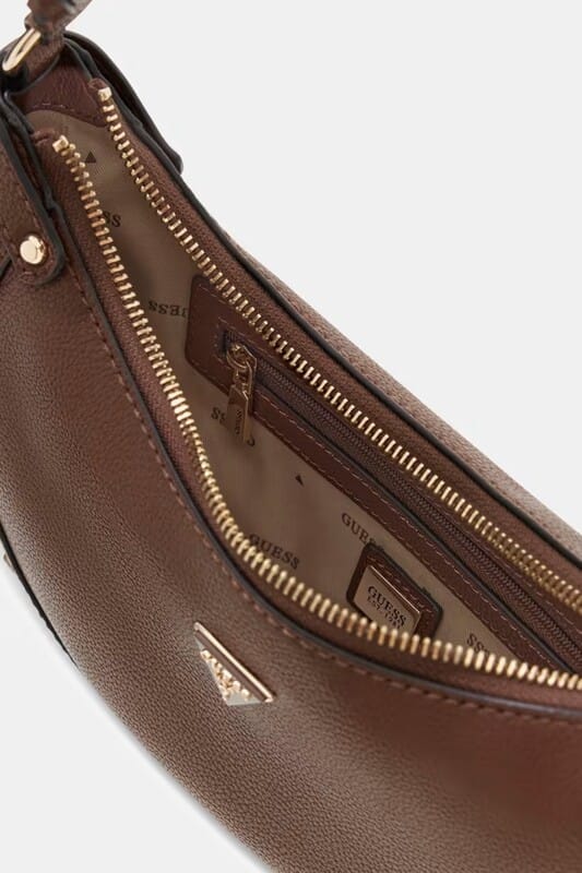 Bolso Hobo Petra Marrón Guess - Imagen 4