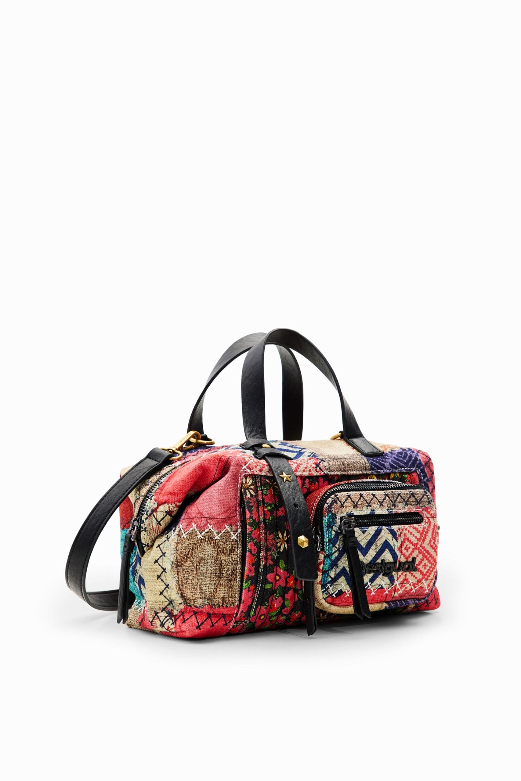 Bolso mediano Desigual canvas patch - Imagen 3