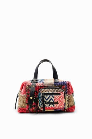 Bolso mediano Desigual canvas patch