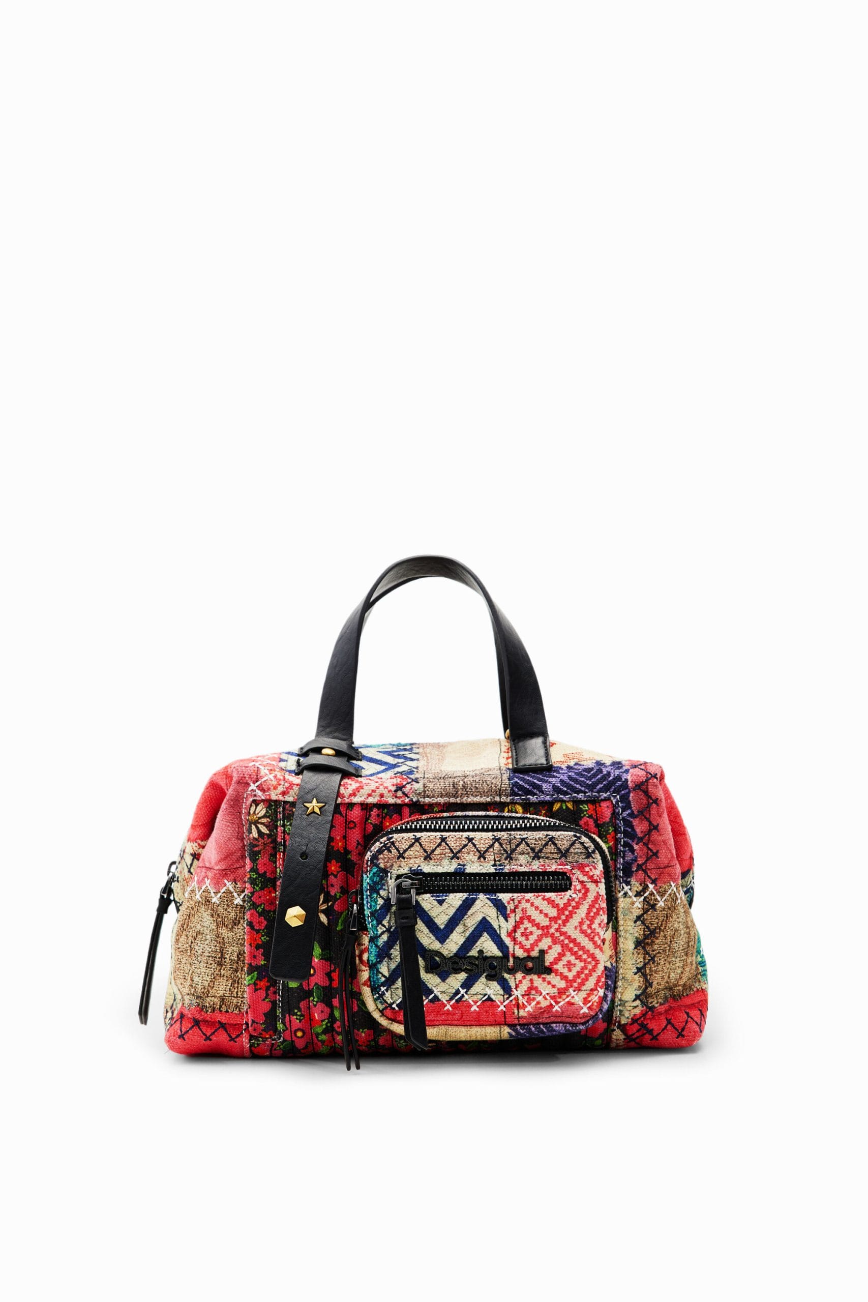 Bolso mediano Desigual canvas patch