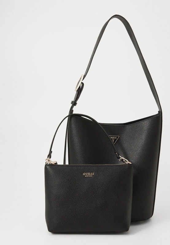 Bolso Guess Meridian Bucket Negro - Imagen 4