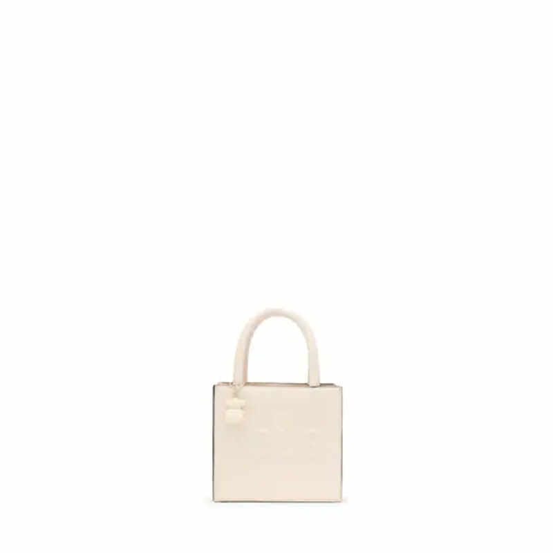 Bolso Mini Cube Tous Brenda Beige
