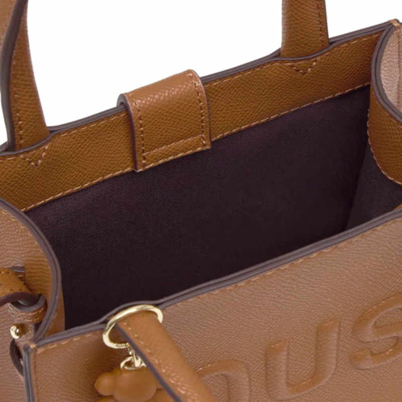 Bolso Mini Cube Tous Brenda Camel - Imagen 6