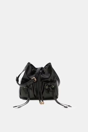 Bolso Theodora Bucket Guess Negro