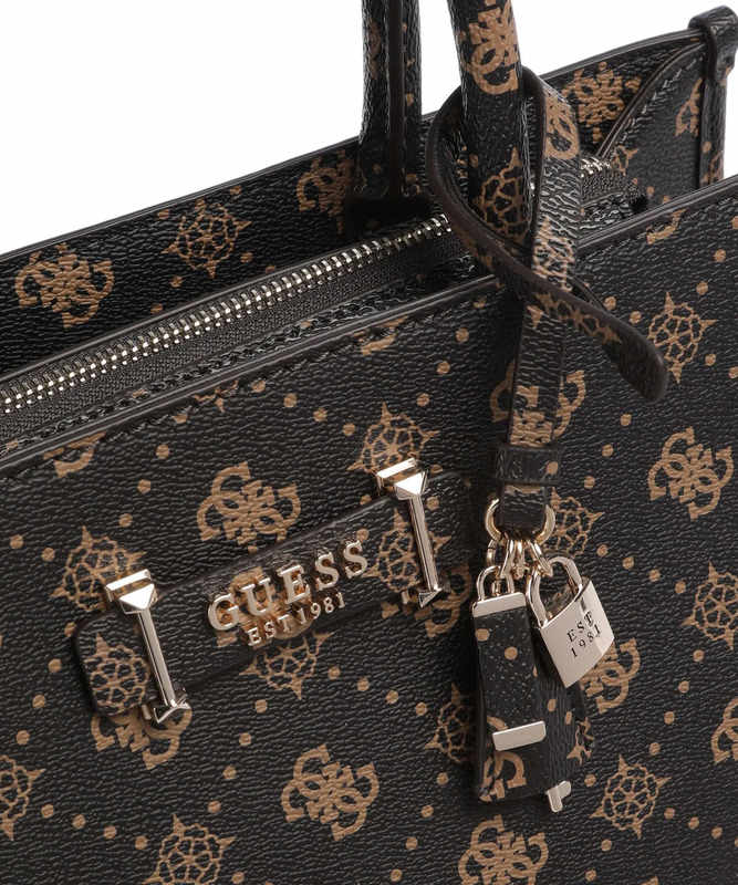 Bolso Tote Guess Silia con logotipo 4G Peony - Imagen 3