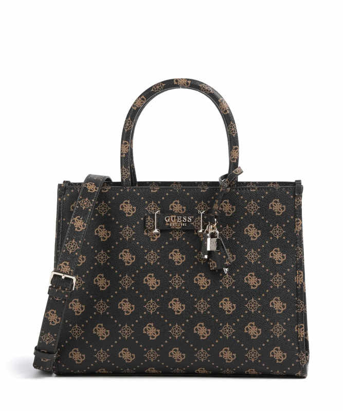 Bolso Tote Guess Silia con logotipo 4G Peony