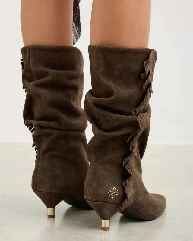 Bota de Mujer Takayama Marrón Popa - Imagen 4