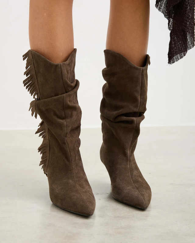 Bota de Mujer Takayama Marrón Popa - Imagen 2