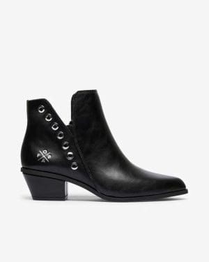 Botin negro de mujer Watamu Popa