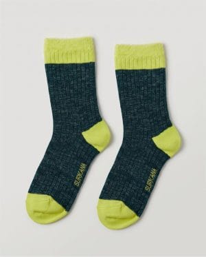 Calcetines media caña con lurex Esmeralda Surkana