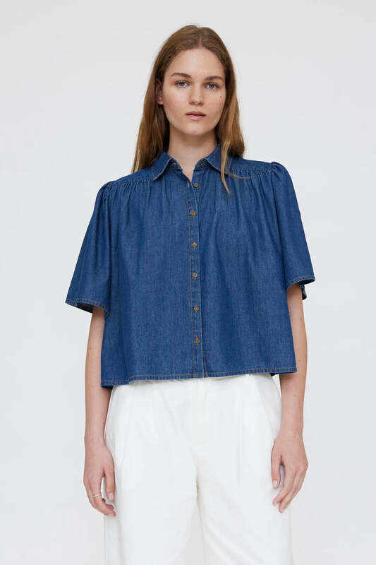 Camisa 100% algodón chambray Wild Pony