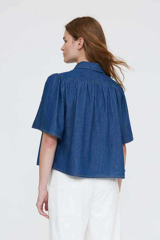 Camisa 100% algodón chambray Wild Pony - Imagen 6