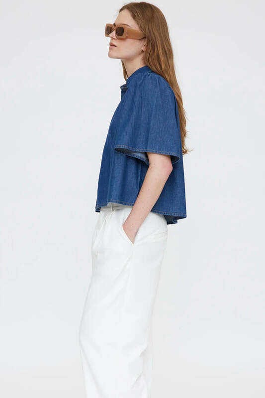 Camisa 100% algodón chambray Wild Pony - Imagen 3