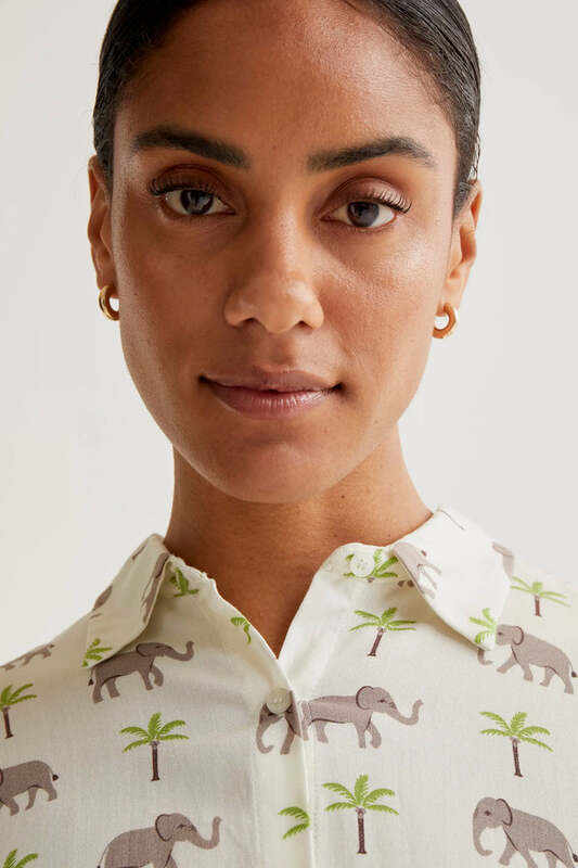 Camisa con estampado Elefante Compañia Fantástica - Imagen 5