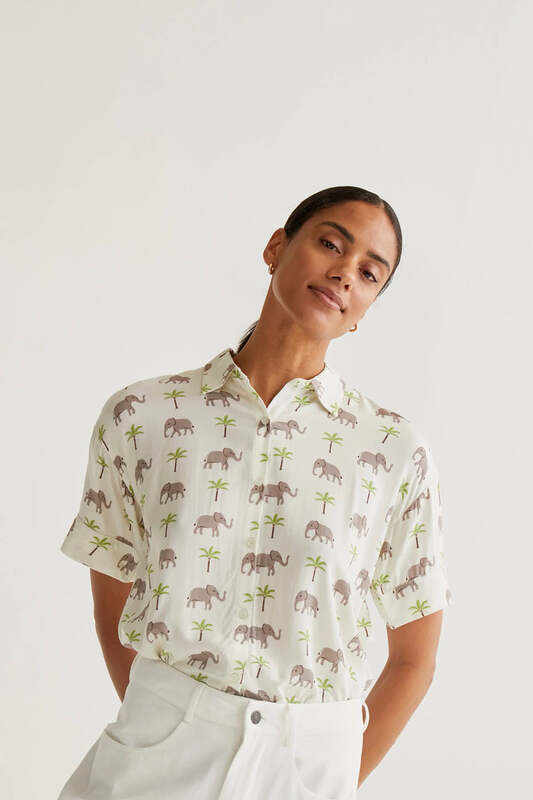 Camisa con estampado Elefante Compañia Fantástica - Imagen 3