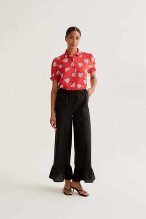 Camisa con estampado Harmony Red Compañia Fantástica