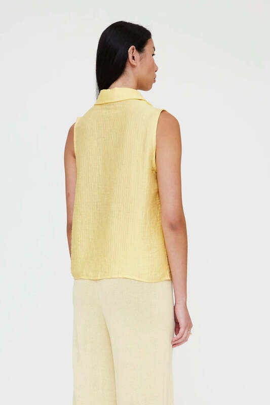 Camisa con textura amarilla Wild Pony - Imagen 5