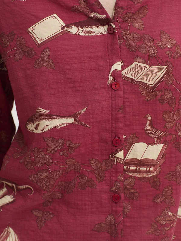 Camisa Midsummer Books Nice Things - Imagen 5