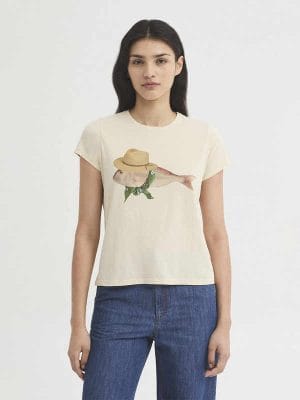 Camiseta de algodón Bandana Fish Nice Things