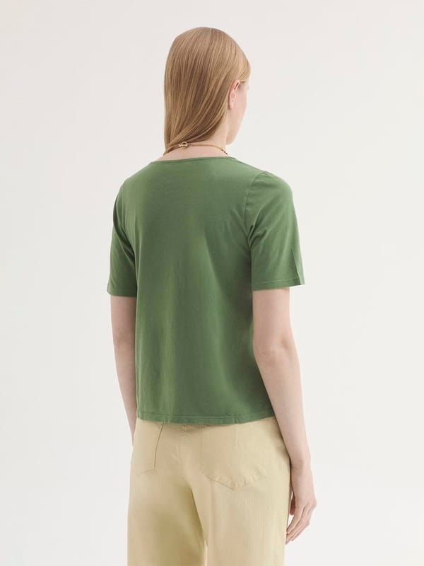 Camiseta de algodón Peonia Fish Nice Things - Imagen 3