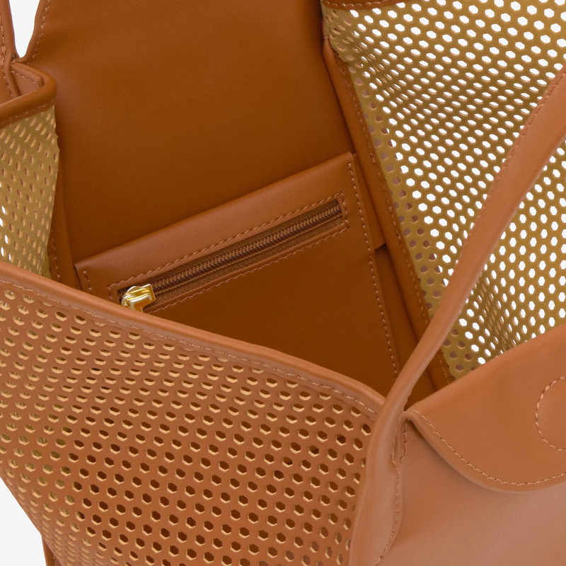 Capazo mediano camel TOUS Tulip Cutout - Imagen 8