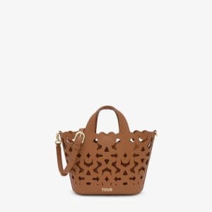 Capazo pequeño camel TOUS Bear Shock
