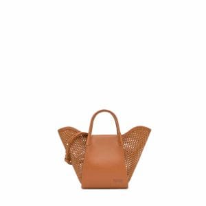 Capazo pequeño camel TOUS Tulip Cutout