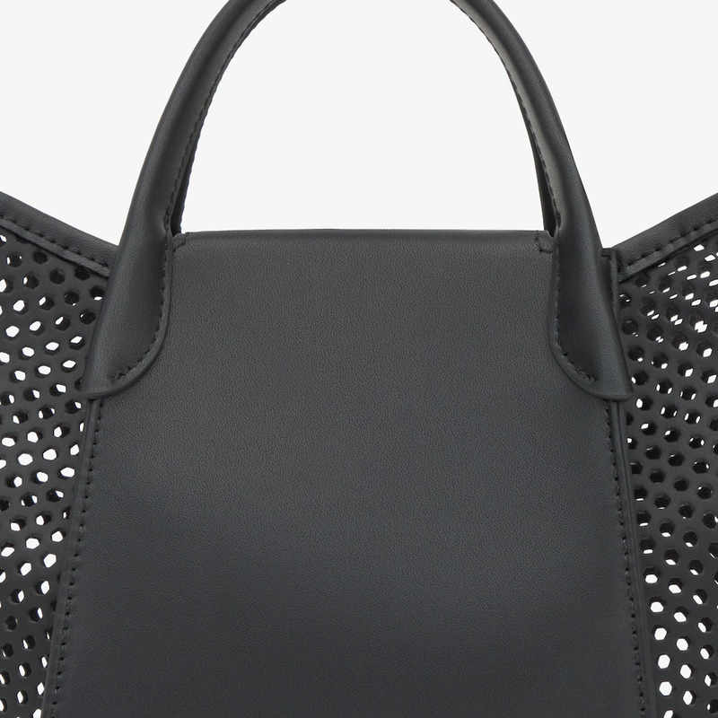 Capazo pequeño negro TOUS Tulip Cutout - Imagen 5