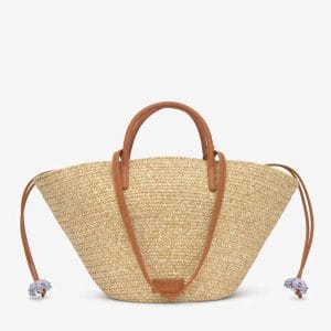 Capazo grande natural TOUS Summer Holidays