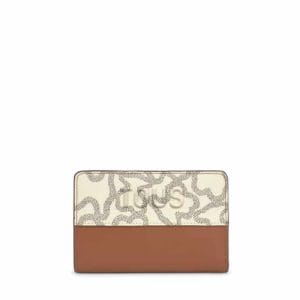 Billetera Tous Kaos Icon Camel-beige
