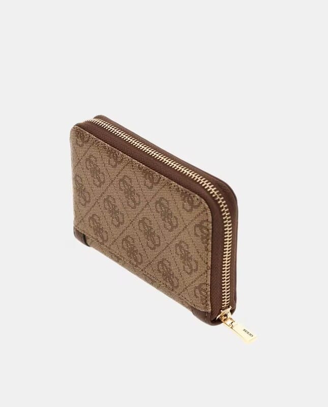 Cartera Lindsey Guess Marrón Logo - Imagen 4