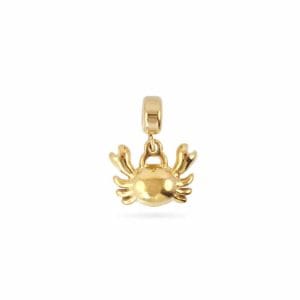 Charms Crab Anartxy dorado