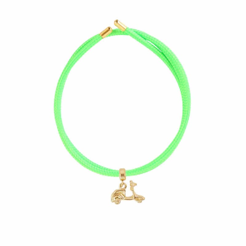 Charms Scooter Anartxy dorado - Imagen 2