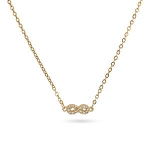 Collar Anartxy Charming Infinity Dorado