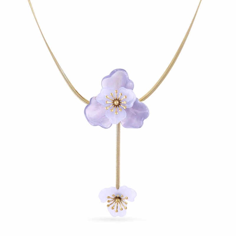 Collar Bloom Sylva Anartxy morado - Imagen 2