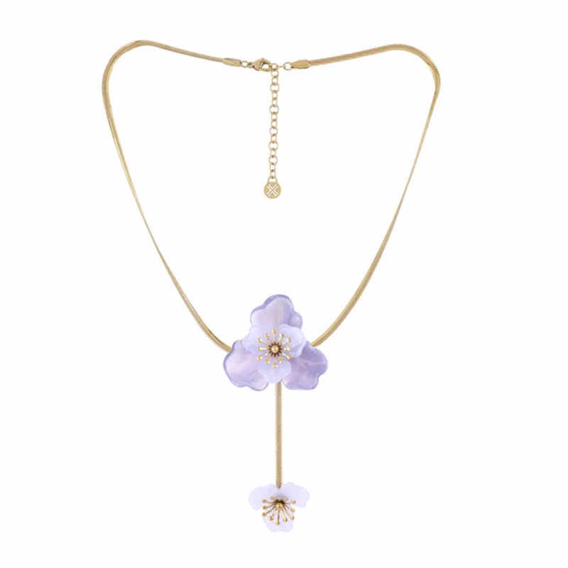 Collar Bloom Sylva Anartxy morado