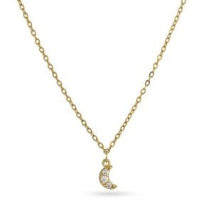 Collar Anartxy Charming Moon Dorado