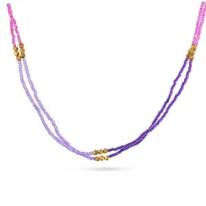 Collar Anartxy Handmade Vibes Morado