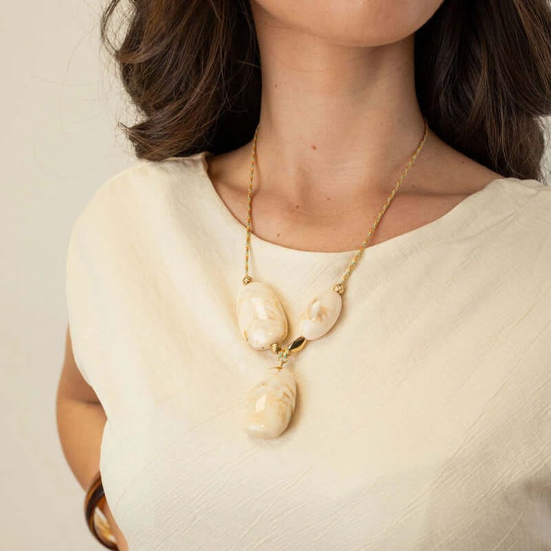 Collar Marbles Minyx Anartxy Beige - Imagen 3