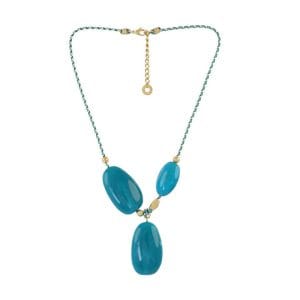 Collar Marbles Noyra Anartxy Turquesa