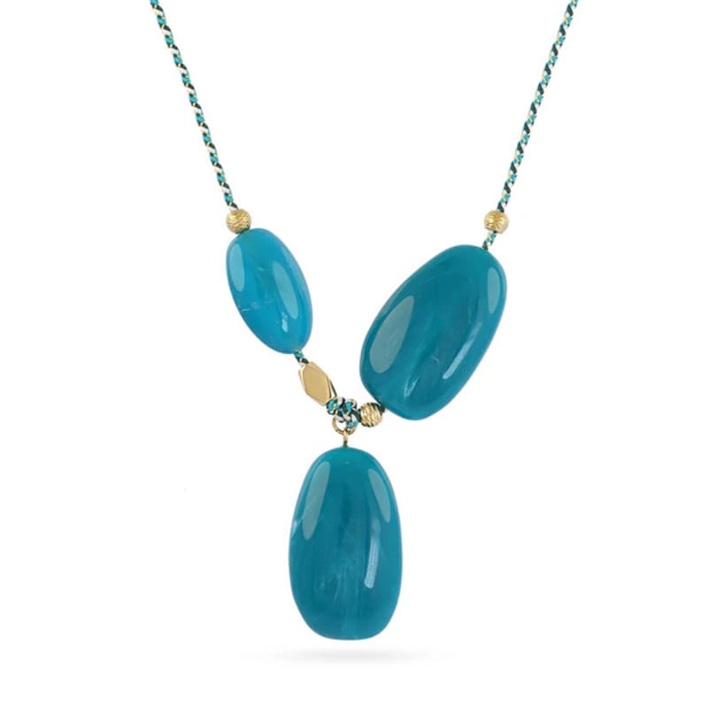 Collar Marbles Noyra Anartxy Turquesa - Imagen 3