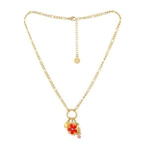 Collar Trencadis cadena flor multicolor Anartxy