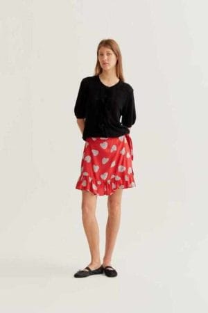 Falda corta Harmony Red Compañia fantástica