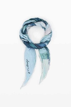 Foulard Desigual Diamante Azul