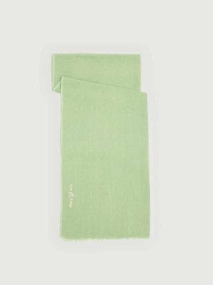Fular liso de algodón y lino Menta Nice Things