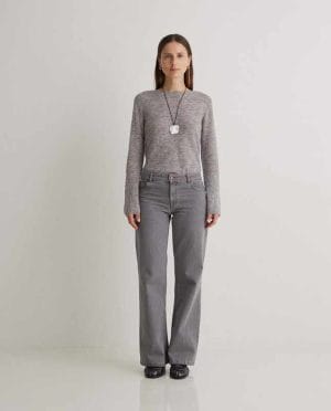 Jeans Yerse algodón orgánico gris