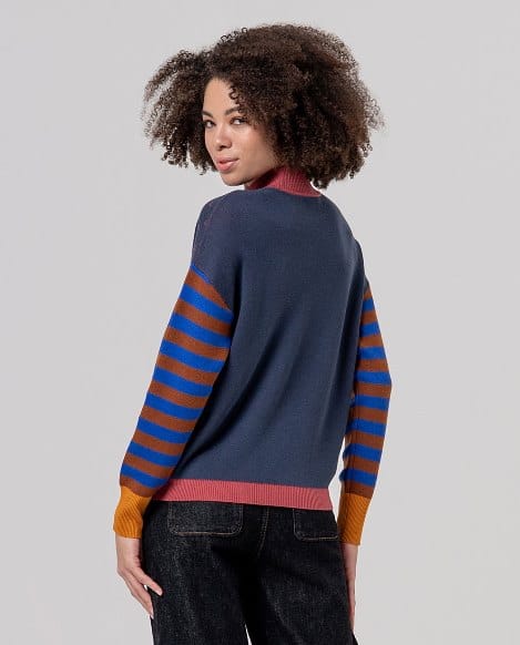 Jersey de cuello perkins con motivo Toffee Surkana - Imagen 2